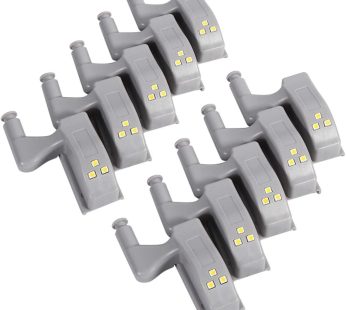 [ELEGIR] BORDSTRACT 10 Piezas de Luces LED con bisagras LED para Armario de Armario